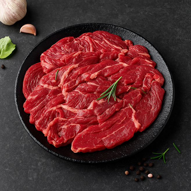 프리미엄 뉴질랜드산 소 특수부위 토시살 구이용 스테이크 스킨 진공포장, 1개, 300g