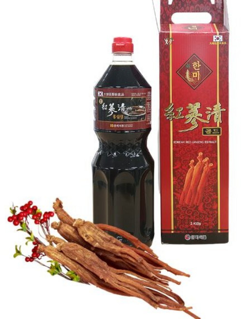 100% 국내산 금산홍삼청 홍삼엑기스대용량 홍삼정액 홍삼청, 1개, 2.4kg