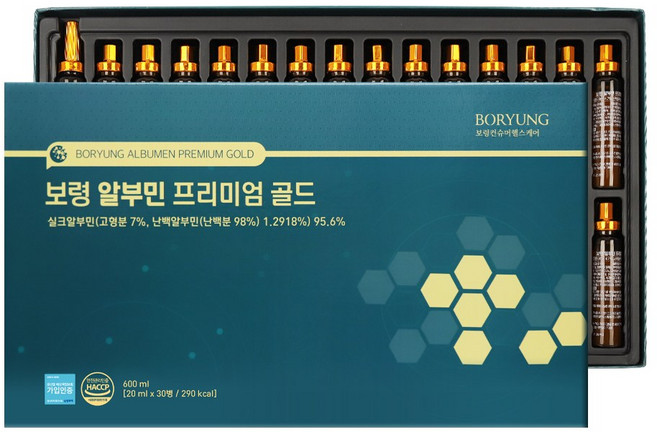 보령 알부민 프리미엄 골드, 600ml, 1개