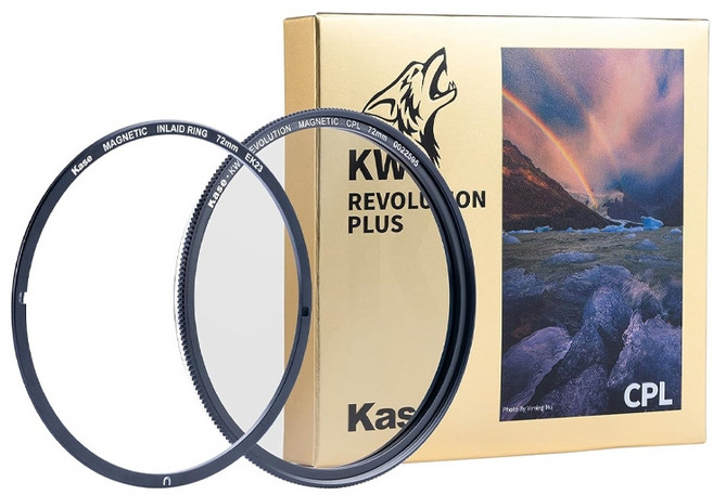 Kase 卡色 Kw Plus CPL 磁吸圓鏡 偏光鏡 輕薄設計, 1個, 67mm