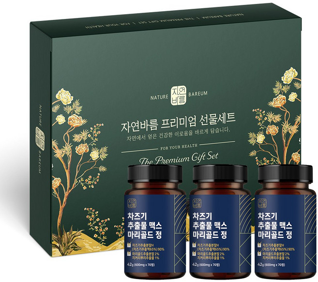 자연바름 루테올린 차즈기 추출물 국내산 차조기 추출분말 정, 210정, 1세트