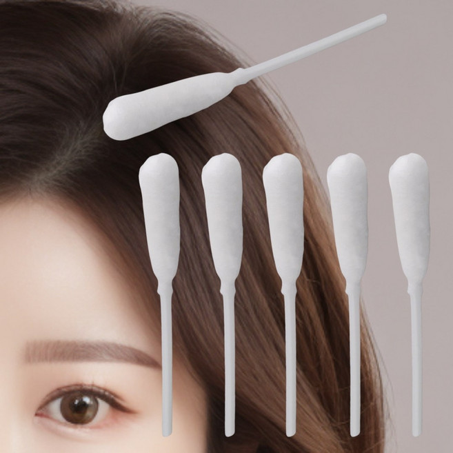 에인센스 국내생산 위생인증 대왕면봉 두피관리 스케일링 50p, 1개, 50개입