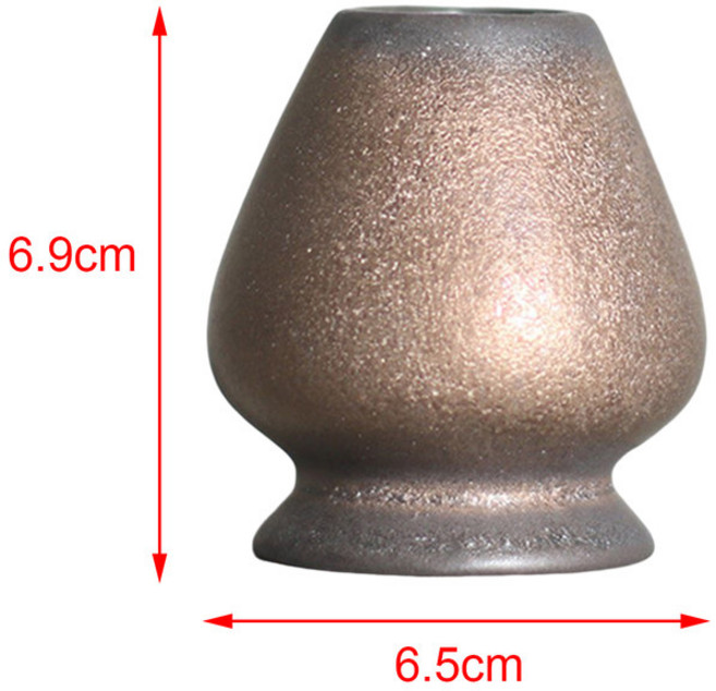 차 주방 세라믹 스탠드 거품기 그릇 다이닝 다도 말차 일본 룸용 홀더, [18] Aureate C, 1개