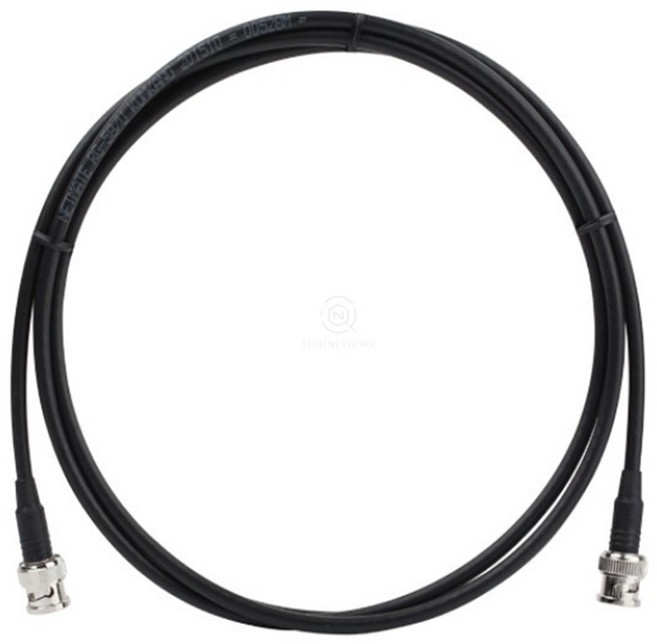 국산 50옴 RG58 BNC to BNC 동축케이블 RF 2-5m 양쪽 양방향, 3m, 1개
