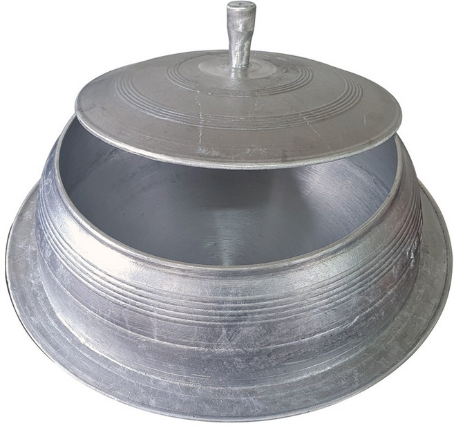 전통방식 수작업 생산으로 숨구멍이 있는 업소용 대형 가마솥 국내 녹걱정없는 백철 가마솥, 선택01:백철 옥가마솥30cm_화덕치수43, 1개