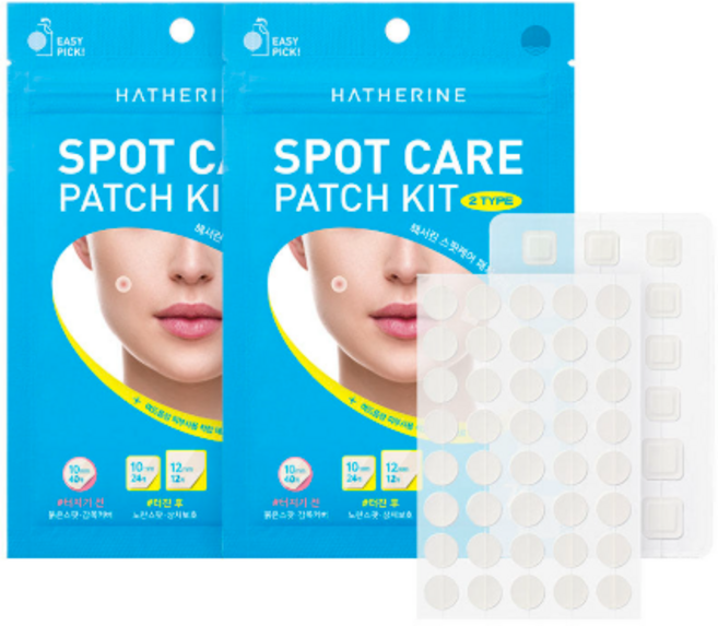 릴리바이레드 해서린 스팟케어 패치 키트, 1개, 152개입