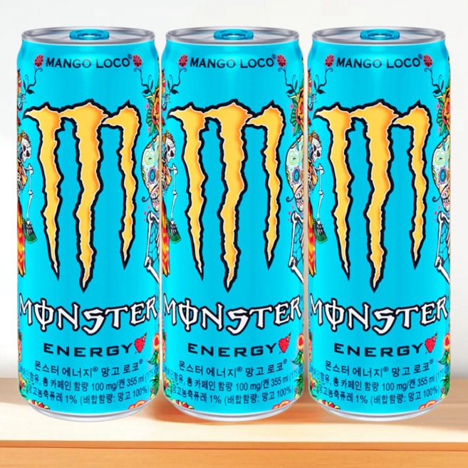 몬스터에너지 망고 로코 355ml, 40개