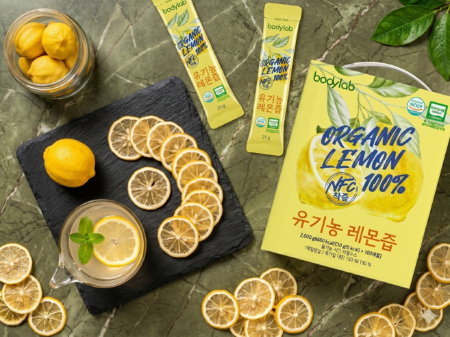 뉴일리 유기농레몬즙20gx14포, 20g, 100개