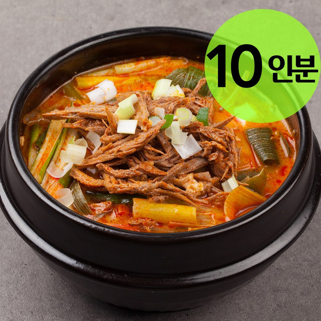 쉐프원 진한 사골육개장 밀키트 10인분, 1개, 1.83kg