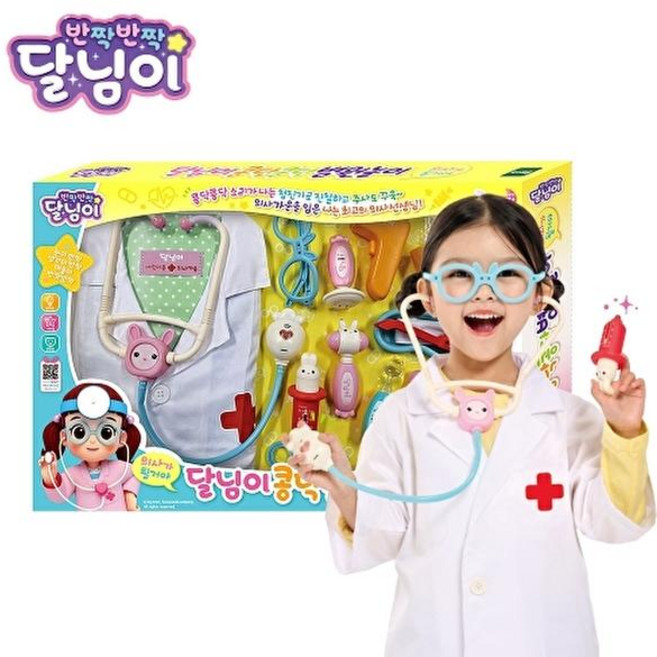 토이트론 병원놀이 달님이 콩닥콩닥 sty*7606nQ, 본품, 1개