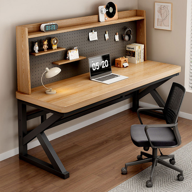 가정용 홈오피스 데스크 침실 공부책상 심플 모던 컴퓨터 책상 1200MM, 블랙