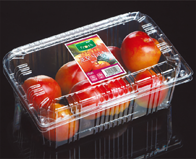 천리잡화점 자두 살구 토마토 복숭아 1.5kg 용기 201-1.5k, 1세트