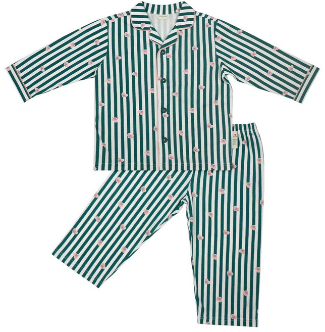 삐삐롱 [삐삐롱25FW]올러브 좌우사편면 긴소매 파자마 상하세트