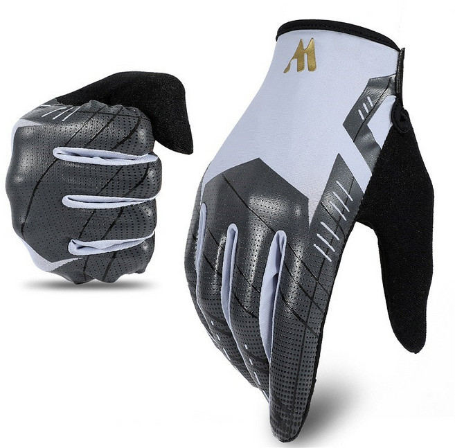 시그니처베이지 스포츠 자전거 라이딩 실리콘 장갑 긴장갑 YPZ207, 라이트 블루