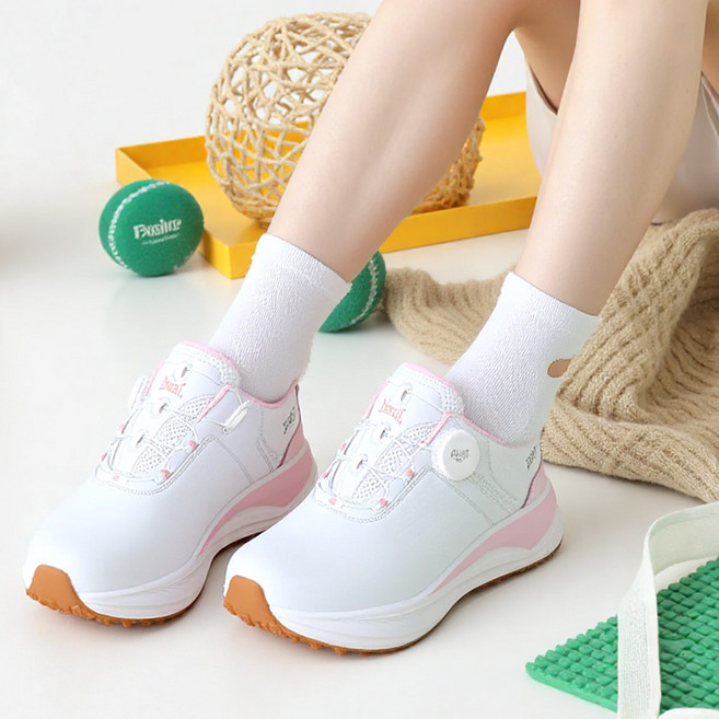 [고급인솔증정] 에버라스트 E버디핏 남녀공용 천연소가죽 다이얼 카본 운동화 골프화 스니커즈 핸즈프리 러닝화 발편한 푹신한 가벼운 논슬립 미끄럼방지 커플 신발