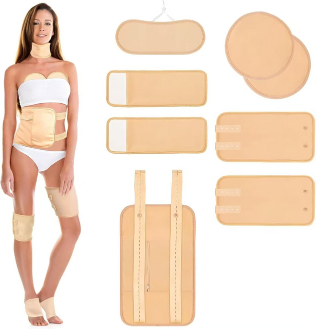 벨포드 온열 복대 캐스터 오일팩, 1개, 전신8종