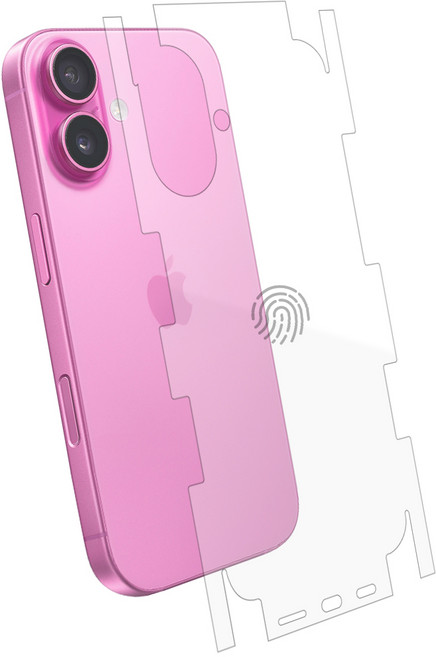 아이폰 호환 지문방지 측후면 일체형 보호필름, 1개