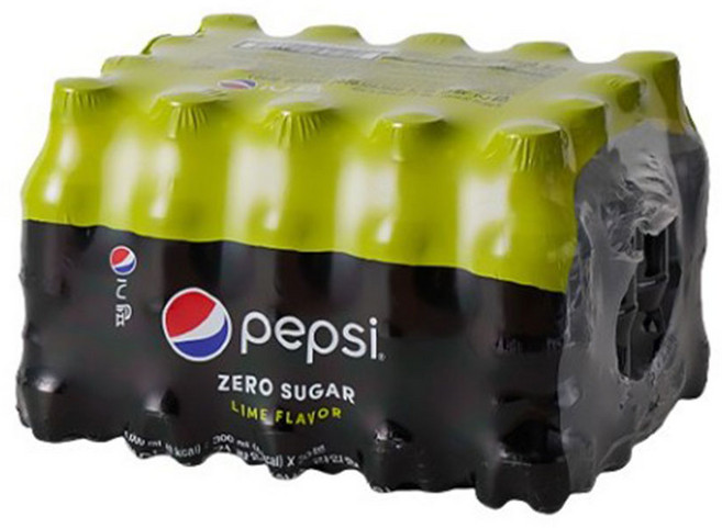 [펩시] 제로 콜라 라임향 무라벨, 펩시 제로 슈거 무라벨 콜라 라임향 300ml 20개입, 300ml, 20개