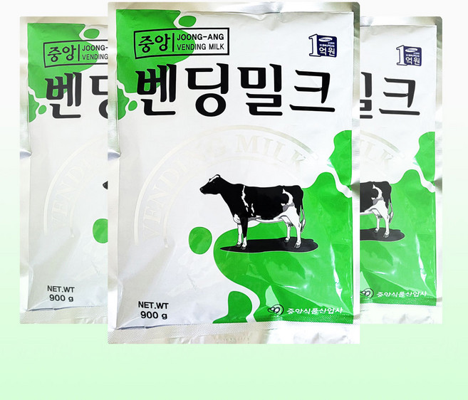 중앙 벤딩밀크 900g x 3개 자판기용 전지분 프리마
