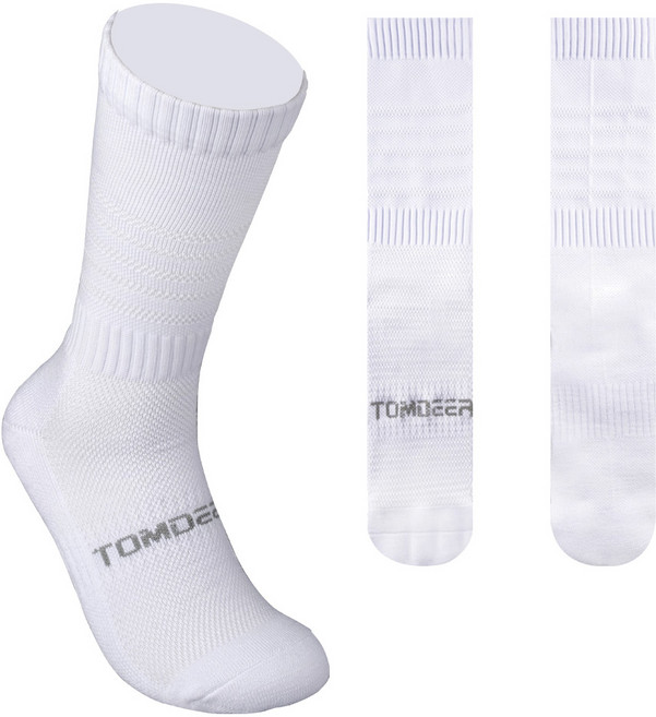톰디어 쿠션좋은 달리기 마라톤 트레일 러닝양말, 국내제작 러닝양말, M(220~250mm), 1개