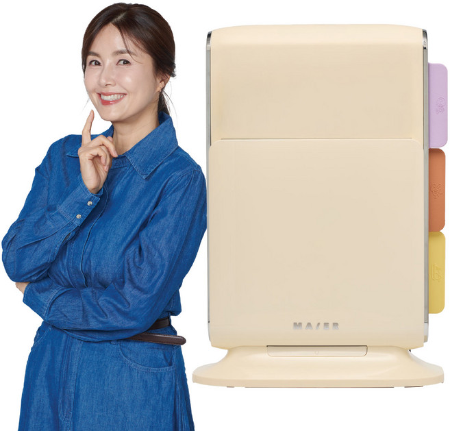마이어 듀얼 UV 열풍건조 도마살균기 (+TPU도마 3종 증정) / MAIER CK3009 신애라 칼 도마 식기 소독기, CK3009(아이보리)