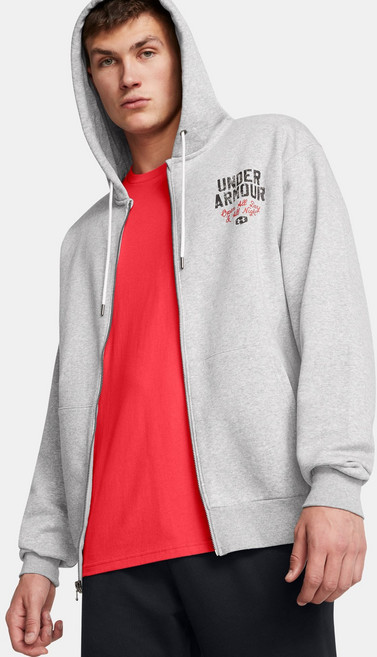 [언더아머 본사]Mens UA Icon Fleece 24/7 Full-Zip Hoodie1386566-011