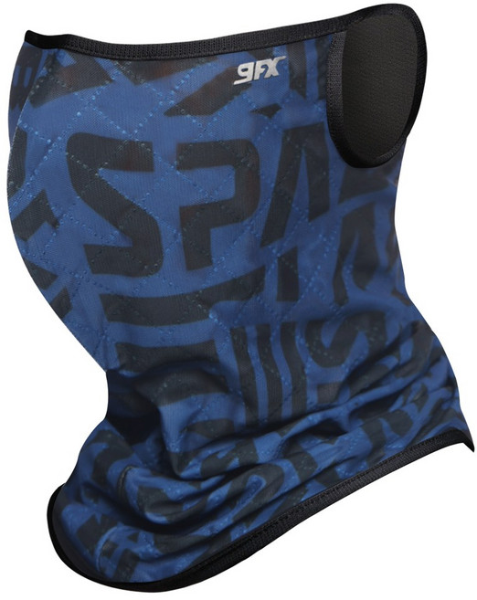 국내생산 러너핏 귀걸이 쿨 남자 스포츠 여름 워머, 넥게이터 크루블루