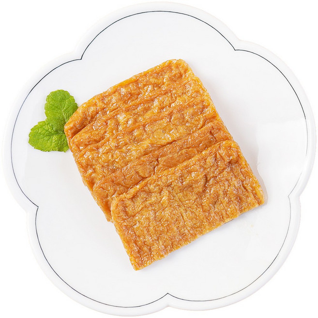 이룸찬 일본 냉동 사각유부 유부피 유부초밥 업소용 조미유부, 3개, 875g