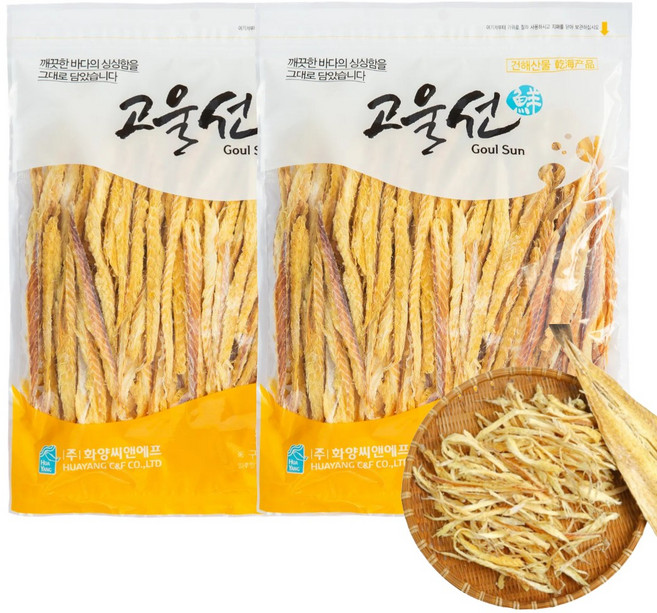 [고울선] 황태채 자연건조 가정용 대용량 업소용, 1개, 300g
