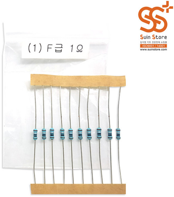 아두이노 막대저항(국산)14W F급(10개)(180Ω~9.1KΩ), 8.2KΩ - 10개