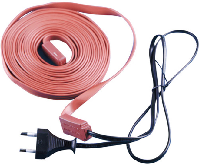 우주전열 동파방지열선 센서형 1m~30m 히팅케이블 감는열선 수도열선 전기열선 수도동파방지히터, 1개