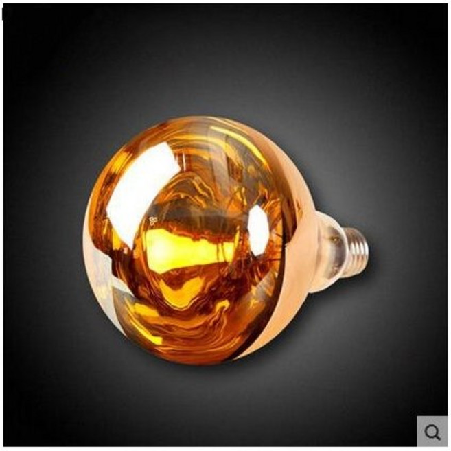 101290 욕실난방기 바스룸마스터 히터 전구 e27방수 방폭 조명램프 거품 통용 275w헤드라이트 배송비포함, 100 300W_골드 275W 길이 174MM