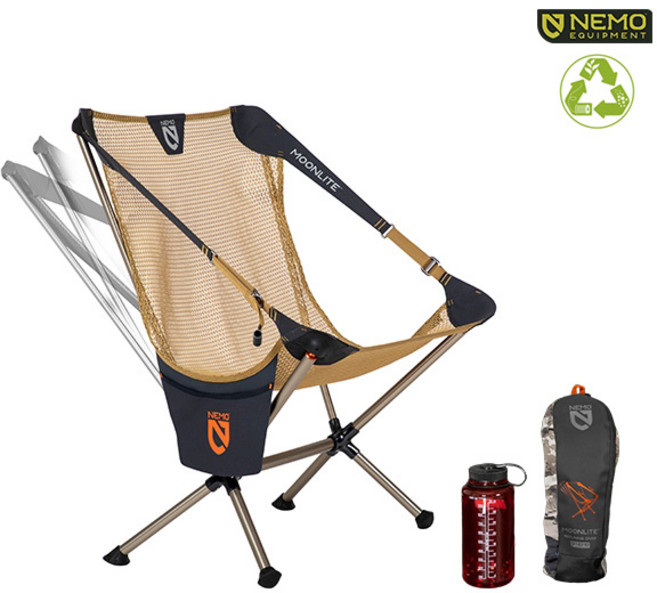 니모 문라이트 리클라이닝 필드 컬렉션 백패킹 체어, 1개