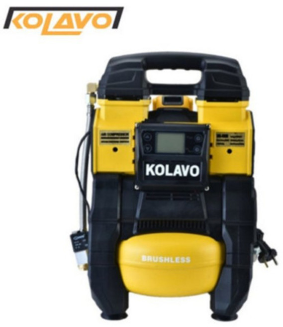 장구공사 디지털 유무선 충전 콤프레샤 디월트타입 5L KOL-DW30AD, 1개