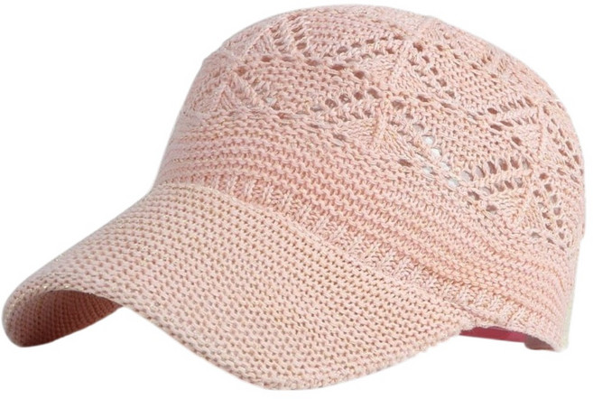여성 니트 캡모자 여행 뜨개질 봄 여름 나들이용품