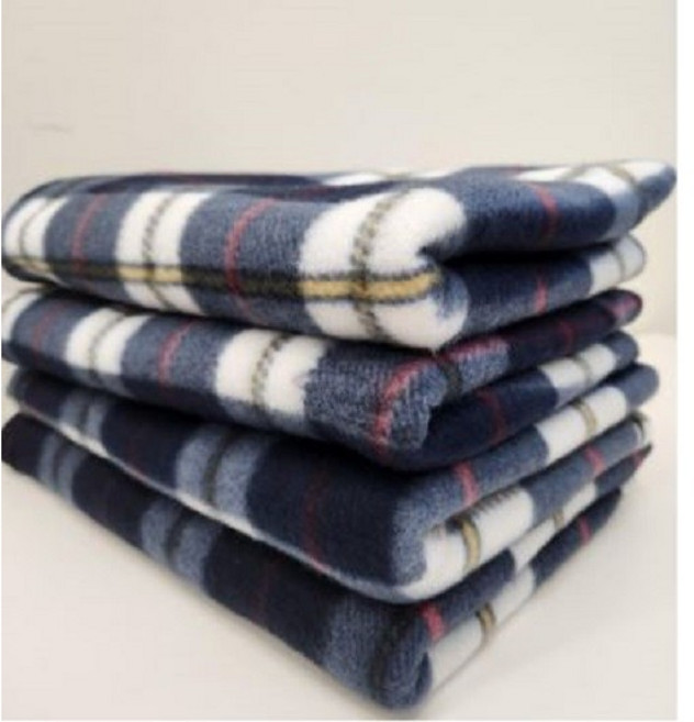 유아온 사계절 실내외 무릎담요 네이비 4개입