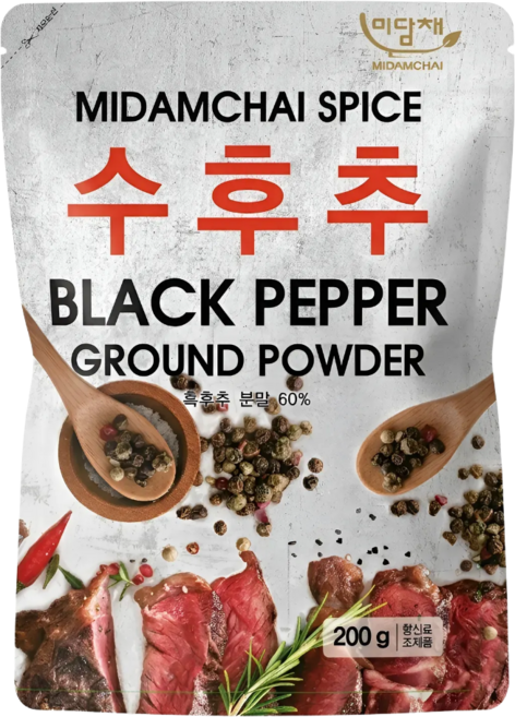 [미담채] 수후추, 1개, 200g