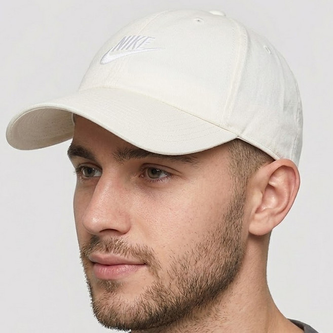 나이키 캡모자 공용 코튼 야구 모자 사이즈 조절 커플 볼캡 대두 모자 사계절 햇