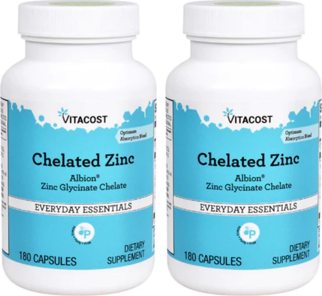 비타코스트 알비온 킬레이티드 아연, 180정, 2개 - 쿠팡