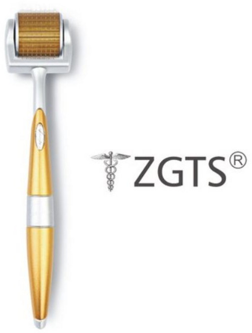 티타늄 바늘 ZGTS MTS 롤러 0.5mm, 혼합 색상, 3개