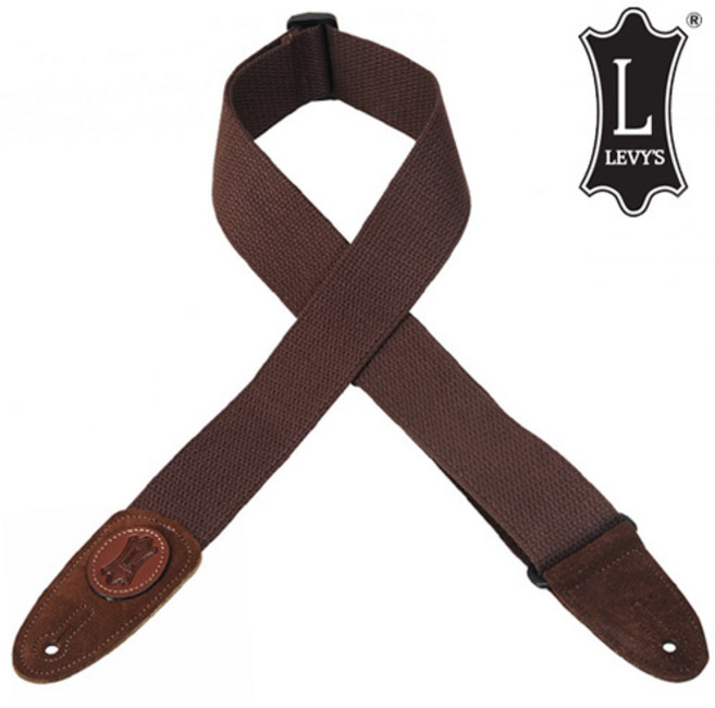 레비스 Levys Signature Cotton 스트랩 (MSSC8-BRN), 1개, *, *