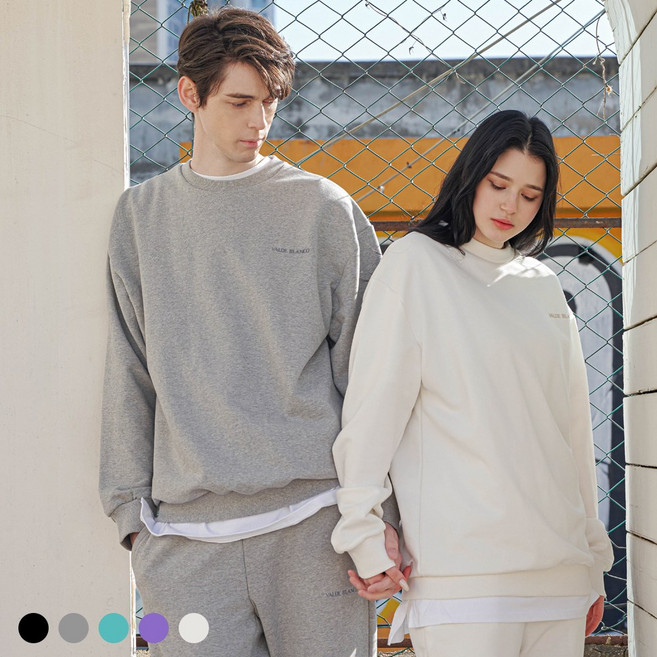 발데블랑코 리사이클 리젠 맨투맨 조거팬츠 세트