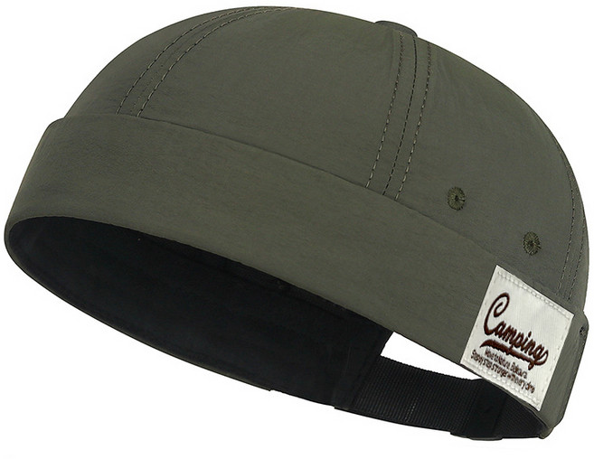 BELLEAURA 남여공용 캐주얼 캠핑 와치캡 레옹모자 챙없는 골무모자 두건모자 빅사이즈모자