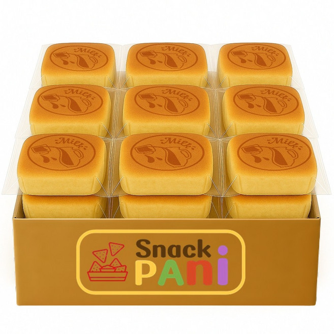 이가캔디 우유케이크 밀크 카스테라 대용량 개별포장, 1kg, 1개