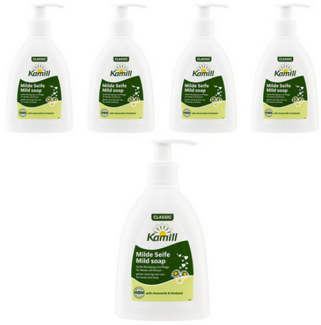 카밀 펌핑 핸드워시 클래식, 300ml, 5개