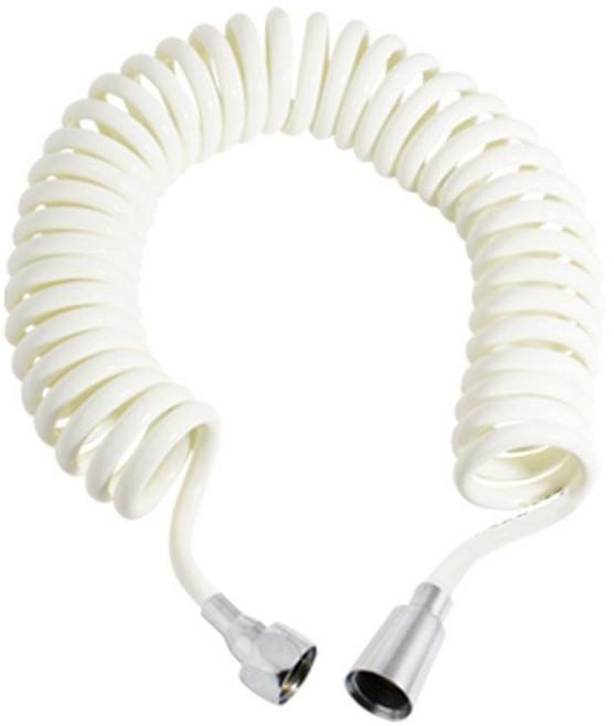스프링 코일 샤워기 호스 5m 욕실 청소 세차용 줄 욕실호스 꼬임방지호스