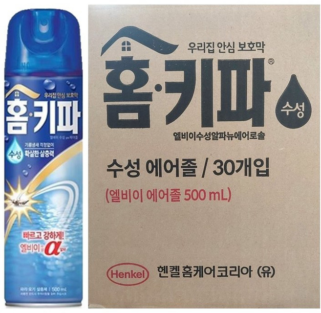 헨켈 홈키파 엘비이 알파 에어졸 500ml