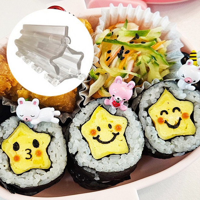 별 계란말이 달걀말이 모양틀, 달걀말이 틀 (별모양), 1개, 투명