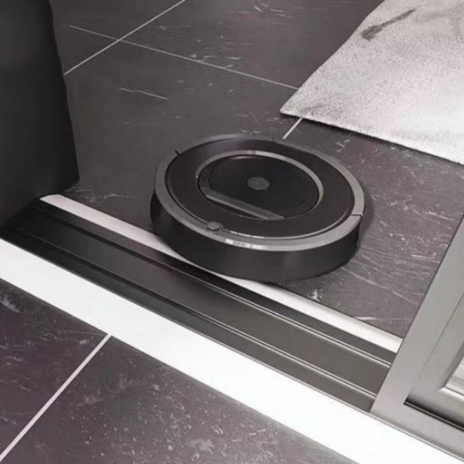 실리콘 접착 로봇청소기 문턱 방문턱 경사로 발판 경사판 경사대 단차 문지방 1mx1.5cm, 1.5cm 화이트, 화이트