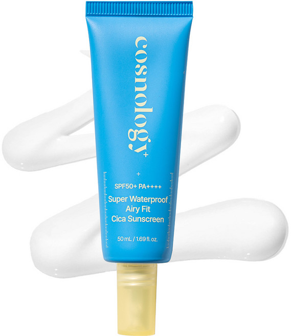 코스놀로지 눈시림없는 워터프루프 쿨링 선크림 SPF 50+ PA++++, 1개, 50ml